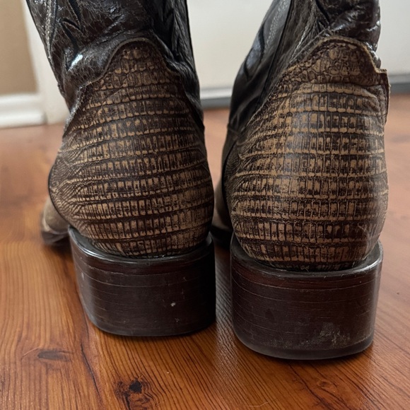 Western Leather Cowboy Boots main image 9